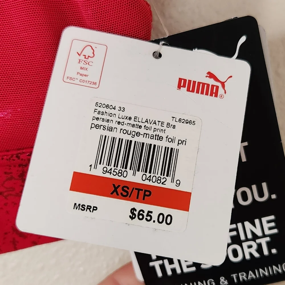 Puma Fashion Luxe Ellavate Bra